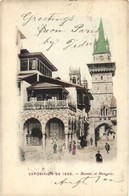 T2/T3 1900 Paris, Exposition, Bosnie Et Hongrie / Expo, Pavilion Of Bosnia And Hungary. Hungarika (EK) - Ohne Zuordnung