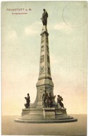 T2/T3 1908 Frankfurt Am Main, Einheitsdenkmal / Statue (EK) - Unclassified