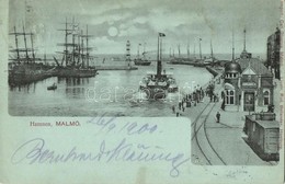 T2/T3 1900 Malmö, Hamnen / Port, Ships, Wagon (EK) - Non Classés