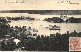 T2 Saltsjöbaden, General View TCV Card - Ohne Zuordnung