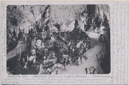 T2/T3 1901 Postojnska Jama (Adelsberger Grotte); Cave Interior, M. Schäber (EK) - Ohne Zuordnung