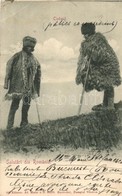 T3 1903 Salutari Din Romania, Ciobani. Editura Ad. Maier & D. Stern / Romanian Folklore, Shepherds (EK) - Zonder Classificatie