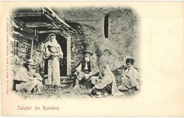 ** T2/T3 Salutari Din Romania. Editura Ad. Maier & D. Stern / Romanian Folklore (EK) - Ohne Zuordnung