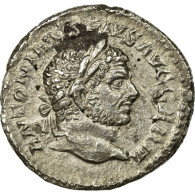 Monnaie, Caracalla, Denier, 216, Rome, TTB+, Argent, RIC:280c - La Dinastía De Los Severos (193 / 235)