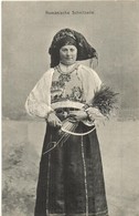 ** T1/T2 Romänische Schnitterin / Romanian Folklore, Reaper Woman In Traditional Costume - Ohne Zuordnung