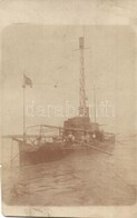 * Osztrák-Magyar Haditengerészet SMS 'Inn' (?) Monitorja; Dunaflottilla / K.u.K. Kriegsmarine Donauflottille / WWI Austr - Non Classés