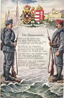 ** T2 Die Donauwacht / WWI Austro-Hungarian K.u.K. Military Danube Patrol, Coat Of Arms. Nr. 2419. C. H. W. VIII/2. S: A - Ohne Zuordnung