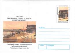 Centenarul Oficiului Postal Constanta-Port Cod 088/97 - Maximumkarten (MC)