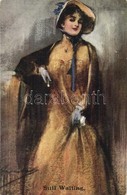 ** T2 'Still Waiting' / Elegant Lady In Expectation, B.K.W.I. Nr. 860/ 4 ,artist Signed - Ohne Zuordnung