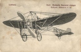 * T2/T3 Alfred Leblanc French Aviator. Kiadó Moskovits Anatómiai Cipőgyár (fa) - Ohne Zuordnung