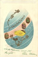 T2 Fröhliche Ostern / Easter Greeting Postcard, Litho, Emb. - Non Classés