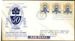 CANADA - CANADIAN GIRL GUIDES - Y 1960 FDC - 1952-1960