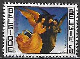 BELGIQUE     -  1975  .  Y&T N° 1779 *.   Les 3 Anges  /  Noël - Unused Stamps