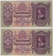 1930. 100P (2x) Sorszámkövetők T:I-
Adamo P17 - Non Classés