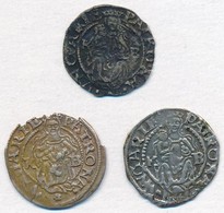 1536K-B Denár Ag 'I. Ferdinánd' (0,44g) + 1549K-B Denár Ag 'I. Ferdinánd' (0,51g) + 1560K-B Denár Ag 'I. Ferdinánd' (0,4 - Ohne Zuordnung