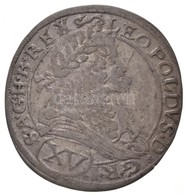 1676. 15kr Ag 'I. Lipót' Pozsony (5,6g) T:2 Ph. /  
Hungary 1676. 15 Kreuzer Ag 'Leopold I' Bratislava (5,6g) C:XF Edge  - Unclassified