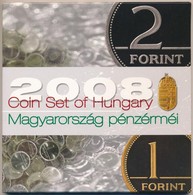 2008. 1Ft-100Ft (7xklf) 'Búcsú Az Egy- és Kétforintostól' Forgalmi Sor Dísztokos Szettben T:BU 
Adamo FO42 - Non Classés