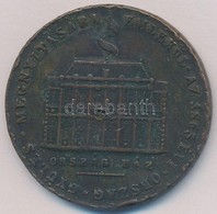 1867. 'Emlékül Az 1865. évi Országgyűlés Megnyitására / Éljen A Haza - Es Lebe Das Vaterland' Br Emlékérem (39mm) T:2 Ly - Ohne Zuordnung