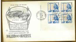 CANADA - DOLLARD DES ORMEAUX - Y 1960 FDC - 1952-1960