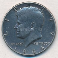 Amerikai Egyesült Államok 1964. 1/2$ Ag 'Kennedy' T:2 USA 1964. 1/2 Dollar Ag 'Kennedy' C:XF 
Krause KM#202 - Sin Clasificación