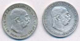 Ausztria 1913-1914. 1K Ag 'Ferenc József' (2xklf) T:1-,2
Austria 1913-1914. 1 Corona Ag 'Franz Joseph' (2xdiff) C:AU,XF - Non Classés