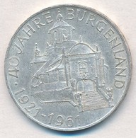 Ausztria 1961. 25Sch Ag '40 éves Burgenland' T:1-,2 Kis Patina
Austria 1961. 25 Schilling Ag '40th Anniversary Burgenlan - Non Classificati