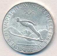 Ausztria 1964. 50Sch Ag 'IX. Téli Olimpia Innsbruck' T:1-,2 Ph. 
Austria 1964. 50 Schilling Ag 'Winter Olympics Insbruck - Non Classificati