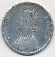 Brit-India 1862. 1R Ag 'Viktória' T:2- Ph.
British India 1862. 1 Rupee Ag 'Victoria' C:VF Edge Error - Non Classés