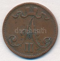 Finnország 1866. 5p Cu 'III. Sándor' T:3
Finland 1866. 5 Pennia Cu 'Alexander III' C:F
Krause KM#4.1 - Non Classificati