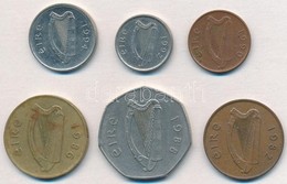 Írország 1982-1994. 1p-50p (6xklf) T:2,2-
Ireland 1982-1994. 1 Penny - 50 Pence (6xdiff) C:XF,VF - Non Classés