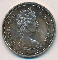 Kanada 1972. 1$ Ag 'II. Erzsébet' Eredeti Dísztokban T:1- Patina 
Canada 1972. 1 Dollar Ag 'Elizabeth II' In Original Ca - Non Classés