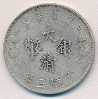 Kína ~1911. 1$ Ag 'Sárkány' (26,9g) T:2-
China ~1911. 1 Dollar Ag 'Dragon' (26,9g) C:VF - Non Classificati