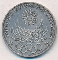 NSZK 1972F 10M Ag 'Müncheni Olimpia - Olimpiai Tűz' T:2
FRG 1972F 10 Mark Ag 'Münich Olympics - Olympic Flame' C:XF
Krau - Non Classés