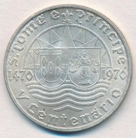 Sao Tomé és Principé 1970. 50Esc Ag 'Felfedezésének 500. évfordulója' T:1-
Saint Thomas & Prince Island 1970. 50 Escudos - Non Classés