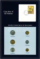 Bulgária 1974. 1s-50s (6xklf), 'Coin Sets Of All Nations' Forgalmi Szett Felbélyegzett Kartonlapon T:1 
Bulgaria 1974. 1 - Non Classificati