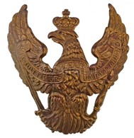 Német Birodalom ~1900. Pickelhaube Típusú Sisakhoz Tartozó Sas Jelvény (~120x111mm) T:2 / 
German Empire ~1900. Eagle Ba - Non Classificati