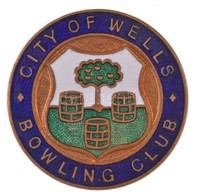 Nagy-Britannia DN 'City Of Wells - Bowling Club' Zománcozott Bowling Klub Jelvény (26mm) T:1-
Great Britannia ND 'Victor - Ohne Zuordnung