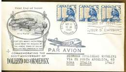 CANADA - DOLLARD DES ORMEAUX - Y 1960 FDC - 1952-1960