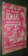 Coll. Les Beaux Romans Cinématographiques (recueil De 6 Mon Film) - Bon état - 1952 - Kino/TV