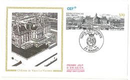 FDC Chateau De Vaux Le Vicomte (77 Maincy 14/07/1989) - 1980-1989