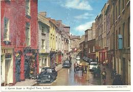 A NARROW STREET IN WEXFORD TOWN - IRELAND - Wexford