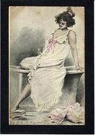 CPA Boutet Henri Femme Girl Woman érotisme Risque Non Circulé Art Nouveau - Boutet