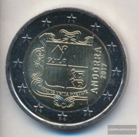 Andorra And 9 2017 Stgl./unzirkuliert Stgl./unzirkuliert 2017 2 Euro Kursmünze - Andorra