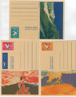 3  CARTOLINE  POSTALI     50-70-100          (NUOVE) - Entiers Postaux