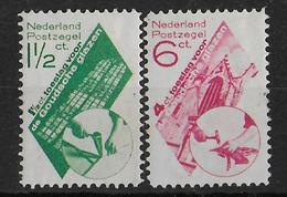 NEDERLAND - 1931 - YVERT N° 235/236 * MH - COTE = 50 EUR. - Nuevos