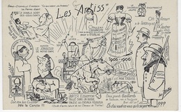 Illustrateur Jean METTEIX - Les Artiss " 1905-1906 -  Tout Un Programme - Parfait état - - Metteix