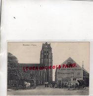 77 - PRESLES - L' EGLISE  AU RENDEZ VOUS DES CYCLISTES RESTAURANT - RARE - Other & Unclassified