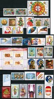 BULGARIA 1990-2018 CULTURE Celebration CHRISTMAS - Fine Collection (39 Stamps + S/S) MNH - Colecciones & Series