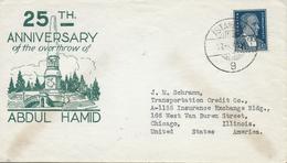 Turchia Turkey 1931 Cover From Istanboul To Illinois,U.S.A - Lettres & Documents