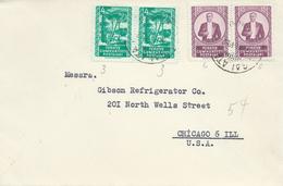 Turchia Turkey 1932 Cover To Chicago.U.S.A - Brieven En Documenten